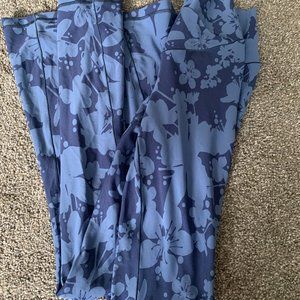 OFFLINE by Aerie Real Me Floral High Waisted Crossover Super Flare Legging